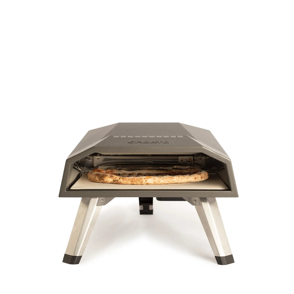 Horno de pizza de gas portátil de 12" o 16" hasta 500 °C con piedra | iBiggoo