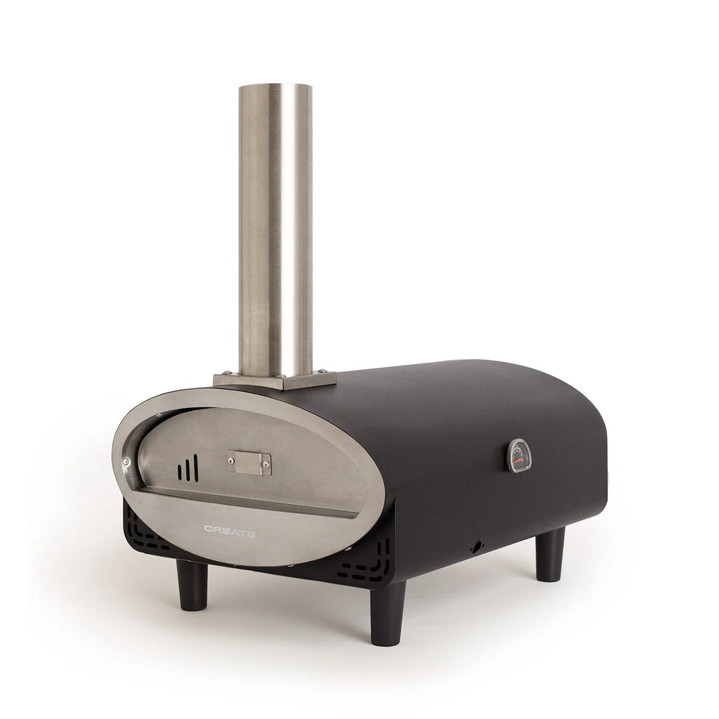 Horno de pizza portátil de pellets de 12 pulgadas (30 cm) hasta 500 °C | iBiggoo