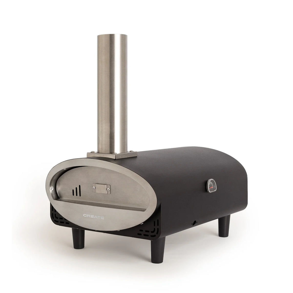 Horno de pizza portátil de pellets de 12 pulgadas (30 cm) hasta 500 °C | iBiggoo