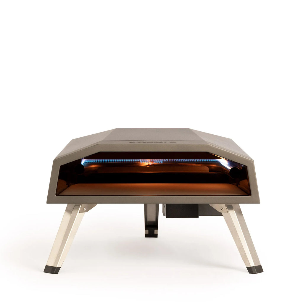Horno de pizza de gas portátil de 12" o 16" hasta 500 °C con piedra | iBiggoo